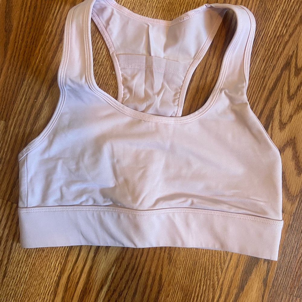 Fabletics Light Pink Sports Bra